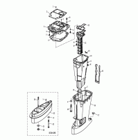 UPPER CASING - 2 Strock for T75T85T90